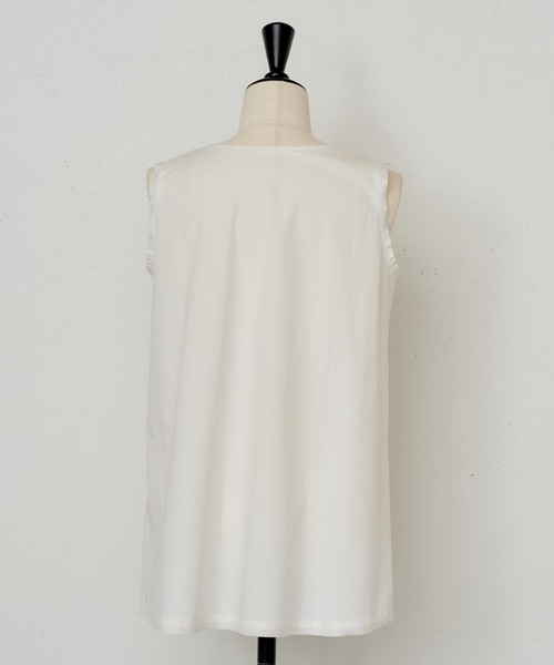【新品タグ付】ビアズリー  シャツタンク ブラック 0サイズ シャツタンク（タンクトップ）｜BEARDSLEY（ビアズリー）の