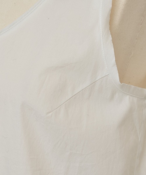 BEARDSLEY（ビアズリー）の「シャツタンク（タンクトップ・レディース・ブラック/ライトグレー/ホワイト・FREE/S）」の17枚目の写真