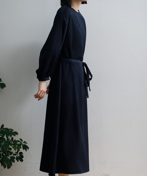 AMERICAN RAG CIE（アメリカンラグシー）の「【ARC】ランタンスリーブOP（ワンピース・レディース・ネイビー/グレー・FREE）」の19枚目の写真