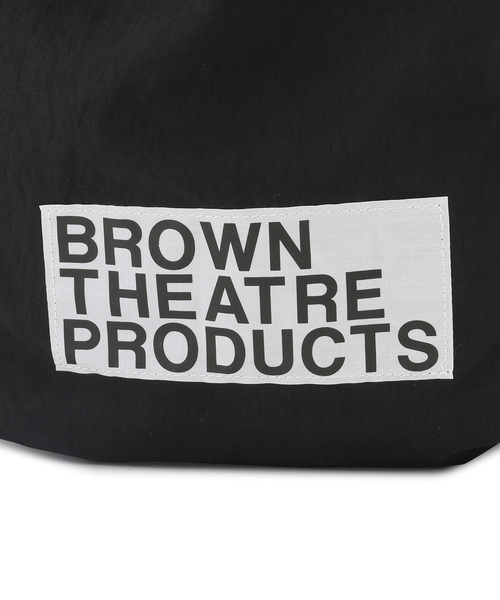 BROWN THEATRE PRODUCTS（ブラウンシアタープロダクツ）の「【THEATRE PRODUCTS】ナイロンショルダーバッグ【J'aDoRe JUN ONLINE限定】（ショルダーバッグ・レディース・ホワイト系その他5/ブラック・FREE）」の11枚目の写真