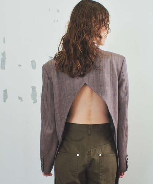 back open jacket（テーラードジャケット）｜soduk（スドーク）