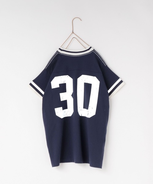 LOWRYS FARM（ローリーズファーム）の「ＵＳＡプリントワンピースＳＳ　102338（ワンピース・キッズ・グレー/ネイビー/グリーン/レッド・120cm/110cm/150cm/140cm/130cm）」の4枚目の写真