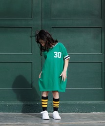 LOWRYS FARM | ＵＳＡプリントワンピースＳＳ(ワンピース)