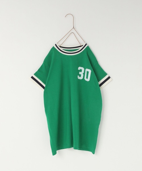 LOWRYS FARM（ローリーズファーム）の「ＵＳＡプリントワンピースＳＳ　102338（ワンピース・キッズ・グレー/ネイビー/グリーン/レッド・120cm/110cm/150cm/140cm/130cm）」の12枚目の写真