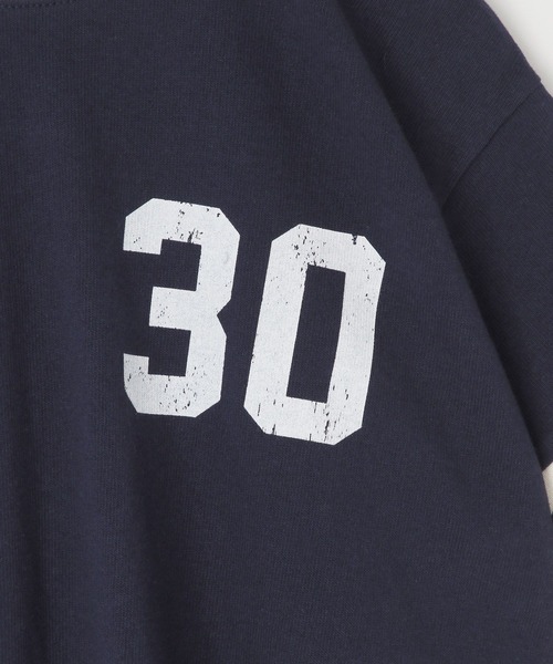 LOWRYS FARM（ローリーズファーム）の「ＵＳＡプリントワンピースＳＳ　102338（ワンピース・キッズ・グレー/ネイビー/グリーン/レッド・120cm/110cm/150cm/140cm/130cm）」の5枚目の写真