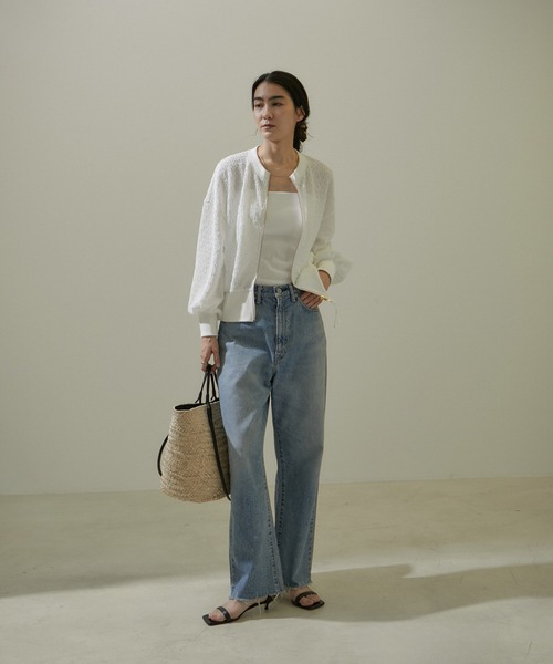 SALON adam et rope'（サロン アダム エ ロペ）の「【BAGMATI（バグマティ）】RAFIA/かごバッグ（かごバッグ・レディース・ホワイト系その他5・FREE）」の4枚目の写真