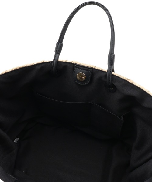 SALON adam et rope'（サロン アダム エ ロペ）の「【BAGMATI（バグマティ）】RAFIA/かごバッグ（かごバッグ・レディース・ホワイト系その他5・FREE）」の17枚目の写真