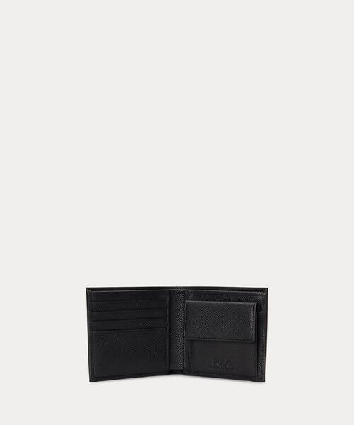 サフィアーノ レザー ビルフォールド コイン ウォレット（財布）｜POLO
