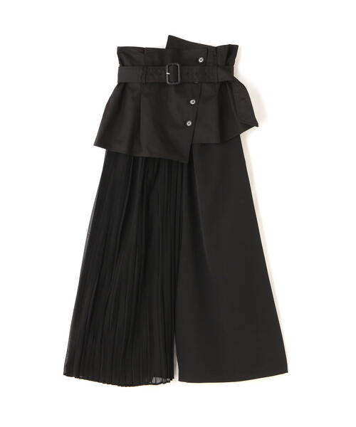 Risley(リズレー)の「Risley/リズレー/ビスチェ付きフレアパンツ(その他パンツ・レディース・ブラック/アイボリー・F)」の4枚目の写真