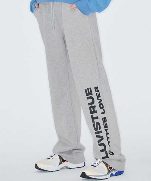 パンツ LUVISTRUE BASIC SWEAT PANTS(WHITE) LUVISTRUE(ラヴイズトゥルー)の「BASIC SWEAT PANTS