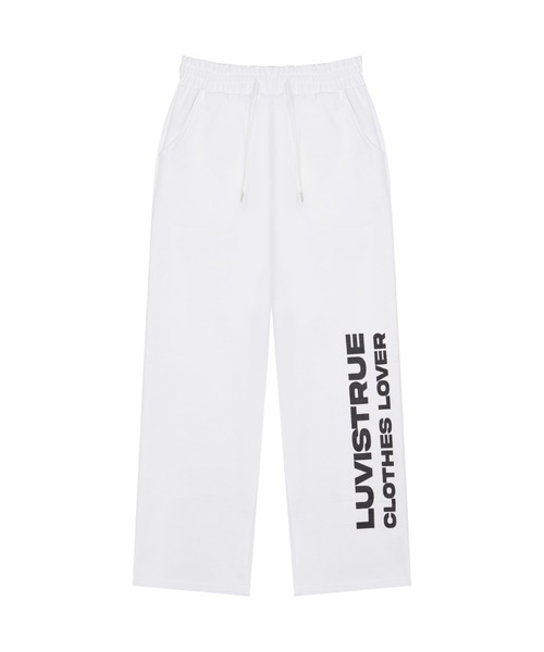 LUVISTRUE（ラヴイズトゥルー）の「BASIC SWEAT PANTS