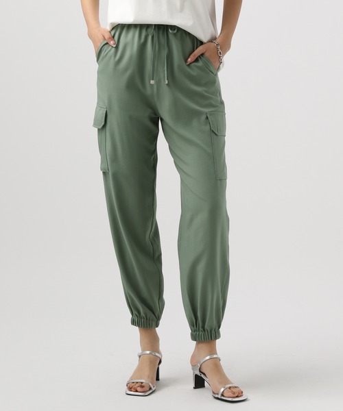 BAYFLOW（ベイフロー）の「RPカーゴパンツ（カーゴパンツ・レディース・カーキ/アイボリー/ブラック/ベージュ/ネイビー/オリーブ・SMALL/MEDIUM/LARGE）」の5枚目の写真