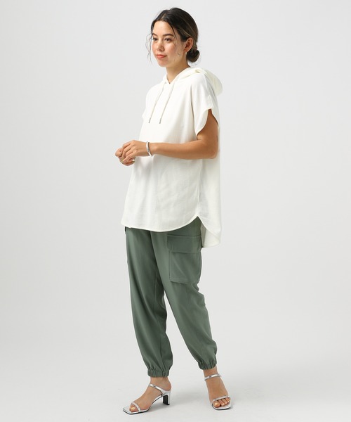 ベイフロー　カーゴパンツ　新品未使用　size3 M レディース　早い者勝ち‼️ セール】ワイドカーゴパンツ（カーゴパンツ）｜BAYFLOW