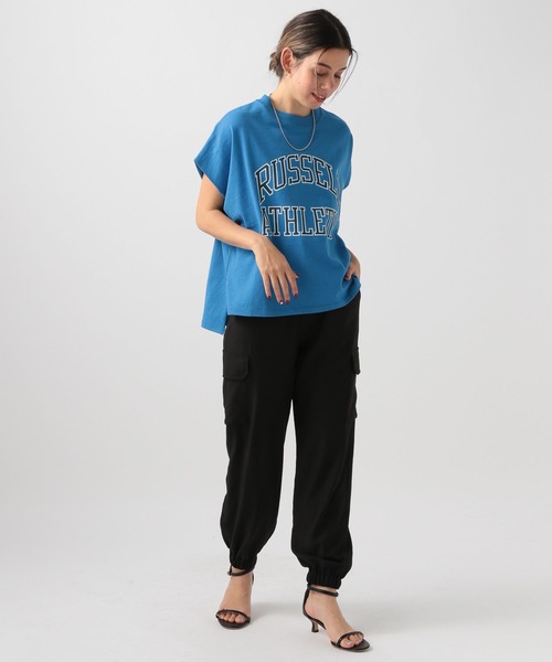 BAYFLOW（ベイフロー）の「RPカーゴパンツ（カーゴパンツ・レディース・カーキ/アイボリー/ブラック/ベージュ/ネイビー/オリーブ・SMALL/MEDIUM/LARGE）」の8枚目の写真