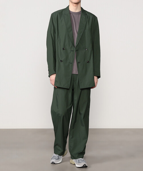 Bshop（ビショップ）の「078 CITE | ナイロン ワイドイージーパンツ