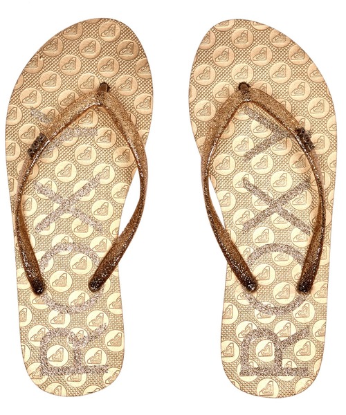 ROXY(ロキシー)の「VIVA SPARKLE/ロキシービーサン(ビーチサンダル)(サンダル・レディース・ゴールド/ホワイト/ネイビー/ブラック・23cm/25cm/24cm)」の4枚目の写真