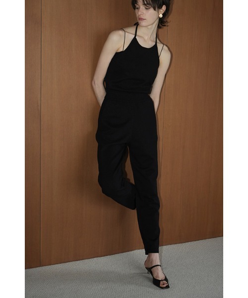 CLANE（クラネ）の「CLANE/クラネ/HALTER NECK KNIT ALL IN ONE