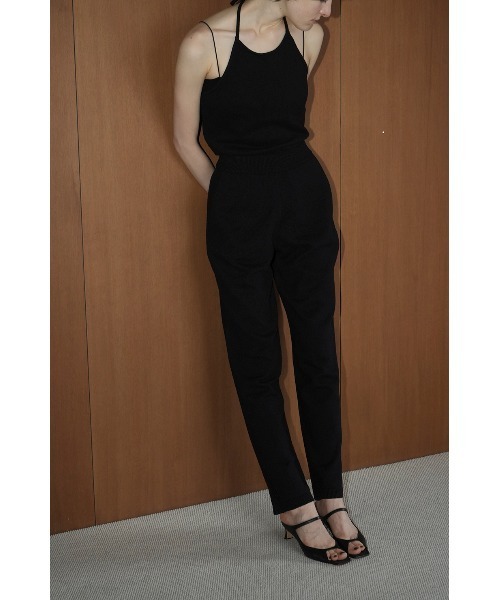 CLANE（クラネ）の「CLANE/クラネ/HALTER NECK KNIT ALL IN ONE