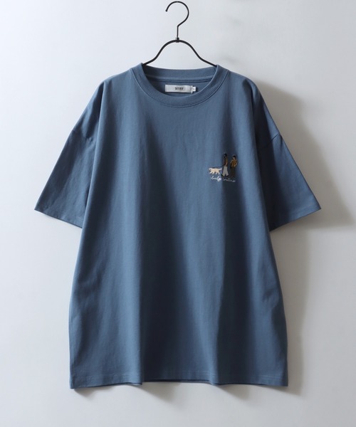 セール】SITRY Couple Embroidery T-shirt/別注 オーバーサイズ