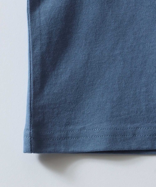 SITRY(シトリー)の「SITRY Couple Embroidery T-shirt/別注 オーバーサイズ カップル ワンポイント刺繍 半袖Tシャツ レディース メンズ(Tシャツ/カットソー・メンズ・ホワイト/ホワイト系その他/ベージュ系その他/グリーン/ブラック/グレイッシュベージュ/ブルー/ブラック系その他・M/L/XL)」の16枚目の写真