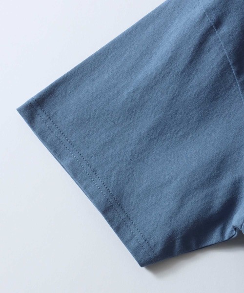 SITRY(シトリー)の「SITRY Couple Embroidery T-shirt/別注 オーバーサイズ カップル ワンポイント刺繍 半袖Tシャツ レディース メンズ(Tシャツ/カットソー・メンズ・ホワイト/ホワイト系その他/ベージュ系その他/グリーン/ブラック/グレイッシュベージュ/ブルー/ブラック系その他・M/L/XL)」の15枚目の写真