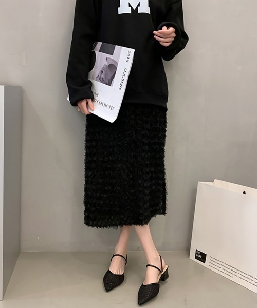 Miniministore(ミニミニストア)の「ミュール パンプスサンダル レディース(パンプス・レディース・アイボリー/ブラック・23.5cm/24.5cm/22.5cm/25.0cm/23.0cm/24.0cm)」の9枚目の写真
