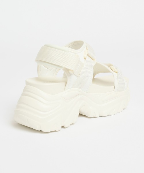 Honeys（ハニーズ）の「厚底スポーツサンダル（サンダル・レディース・ブラック×ホワイト/ブラック/ホワイト・LL/S/M/L）」の13枚目の写真