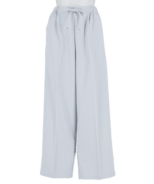coca(coca)(コカ)の「ジョーゼットカルゼワイドパンツ(その他パンツ・レディース・ダークベージュ/ライトブルー/ブラック・L/M)」の10枚目の写真