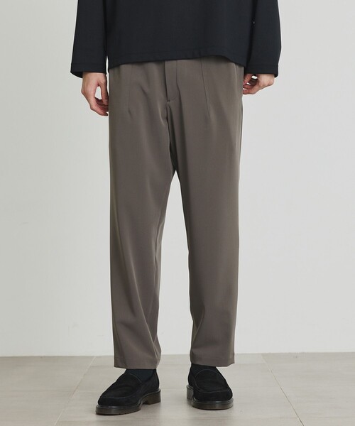 PUBLIC TOKYO(パブリックトウキョウ)の「〈セットアップ対応〉オルタネイトツイルパンツ(その他パンツ・メンズ・ライトブラウン/ダークグレー・1/2)」の12枚目の写真