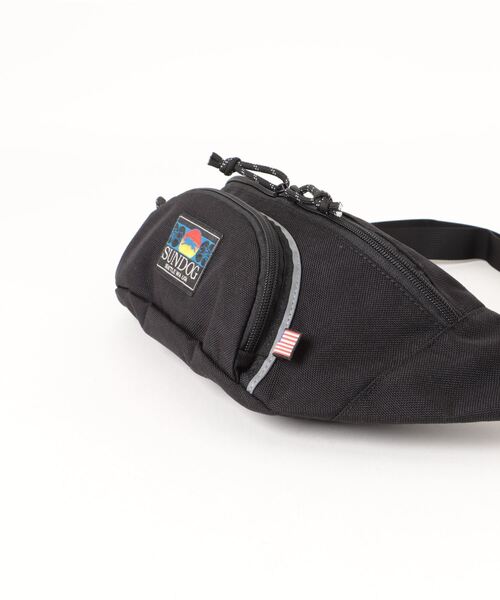 SUNDOG（サンドッグ）の「/サンドッグ SUNDOG/BANANA BELTS（ボディバッグ/ウエストポーチ・メンズ・ブラック/ライトブラウン・FREE）」の5枚目の写真