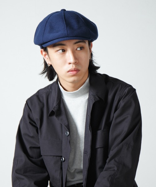 RACAL（ラカル）の「8Panel Pattern Knit Cas / 8パネル風編み柄切り替えニットキャス（キャスケット・メンズ・グレー/ブラック/ベージュ/ネイビー/ブラウン・MEDIUM/LARGE）」の5枚目の写真