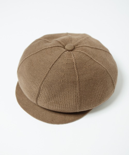 RACAL（ラカル）の「8Panel Pattern Knit Cas / 8パネル風編み柄切り替えニットキャス（キャスケット・メンズ・グレー/ブラック/ベージュ/ネイビー/ブラウン・MEDIUM/LARGE）」の9枚目の写真