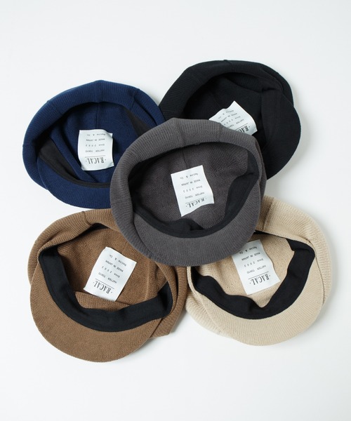 RACAL（ラカル）の「8Panel Pattern Knit Cas / 8パネル風編み柄切り替えニットキャス（キャスケット・メンズ・グレー/ブラック/ベージュ/ネイビー/ブラウン・MEDIUM/LARGE）」の13枚目の写真