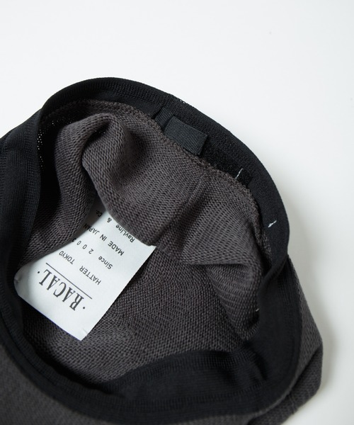 RACAL（ラカル）の「8Panel Pattern Knit Cas / 8パネル風編み柄切り替えニットキャス（キャスケット・メンズ・グレー/ブラック/ベージュ/ネイビー/ブラウン・MEDIUM/LARGE）」の17枚目の写真