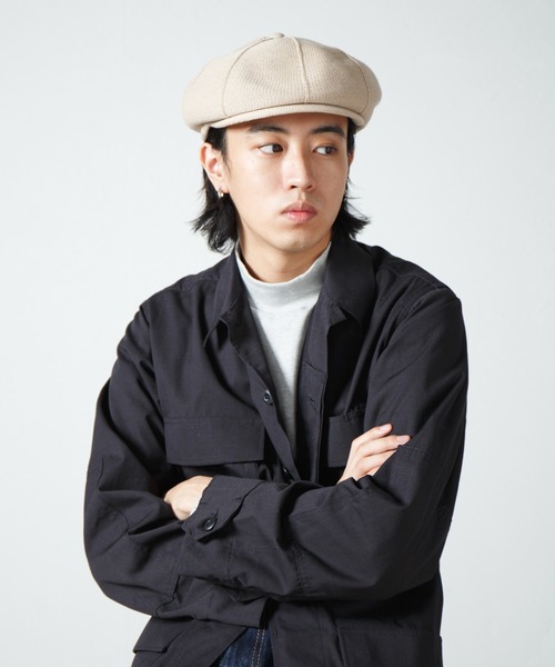 RACAL（ラカル）の「8Panel Pattern Knit Cas / 8パネル風編み柄切り替えニットキャス（キャスケット・メンズ・グレー/ブラック/ベージュ/ネイビー/ブラウン・MEDIUM/LARGE）」の19枚目の写真