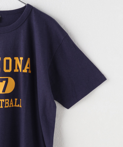 Champion（チャンピオン）の「【Champion / チャンピオン】 TRUE ARCHIVES SHORT SLEEVE T-SHIRT（Tシャツ/カットソー・メンズ・ネイビー/ホワイト/グリーン・LARGE）」の12枚目の写真