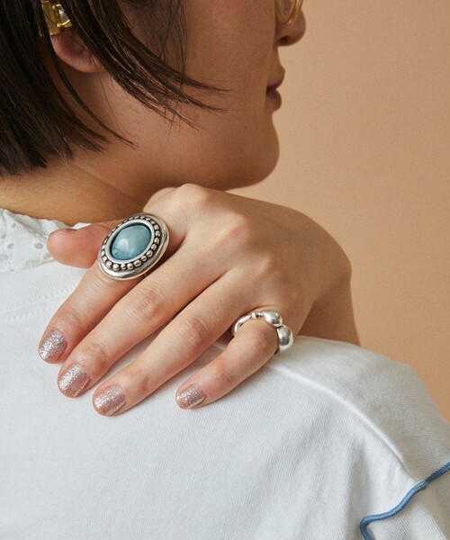 Otro Accesorio オトロアクセソリオ レジンオーバルリング FREAK'S STORE（フリークスストア）の「Otro Accesorio/オトロ