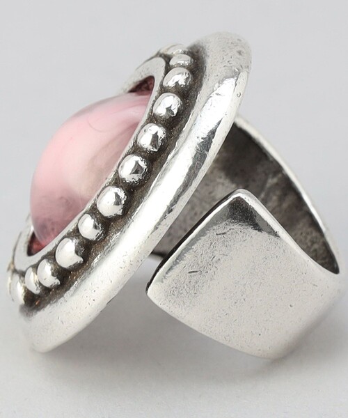 Otro Accesorio/オトロアクセソリオ ブラックエナメルハートリング オトロ アクセソリオ Otro Accesorio |Red Enamel Heart Ring