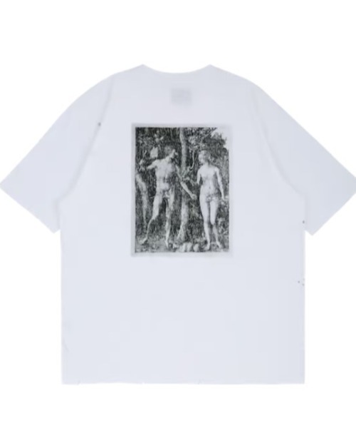 SOMEIT(サミット)の「SOMEIT/サミット/E.O.C VINTAGE TEE(Tシャツ/カットソー・メンズ・グレー/ホワイト・L/XL/M)」の4枚目の写真