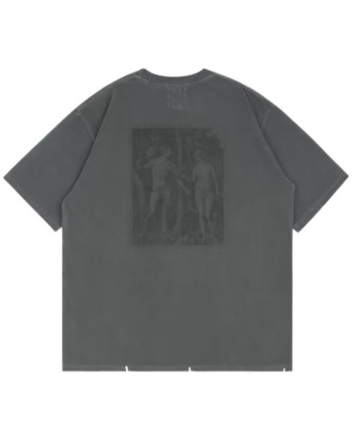 SOMEIT(サミット)の「SOMEIT/サミット/E.O.C VINTAGE TEE(Tシャツ/カットソー・メンズ・グレー/ホワイト・L/XL/M)」の5枚目の写真