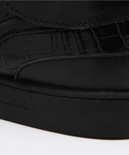 BARONS PAPILLOM（バロンパピヨム）の「ブランド[BARONS PAPILLOM] BARONS HI CROCODILE（スニーカー・メンズ・ブラック・40/42/41/43）」の7枚目の写真