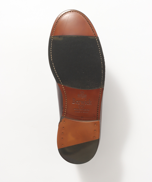 Berwick1707（バーウィック）の「Berwick1707 (バーウィック1707) 4456 FR Penny Loafer 4456/BCDI/ACDI（その他シューズ・メンズ・ブラウン/ブラック・XX-SMALL/5/7.5/5.5/6/6.5/7）」の9枚目の写真