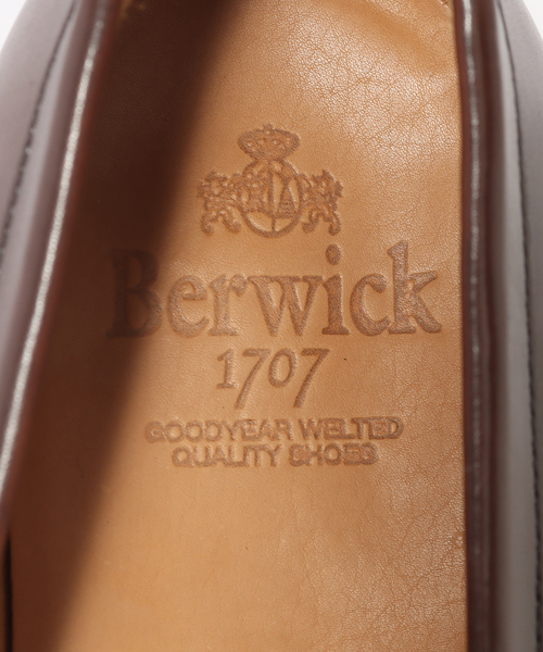 Berwick1707（バーウィック）の「Berwick1707 (バーウィック1707) 4456 FR Penny Loafer 4456/BCDI/ACDI（その他シューズ・メンズ・ブラウン/ブラック・XX-SMALL/5/7.5/5.5/6/6.5/7）」の8枚目の写真
