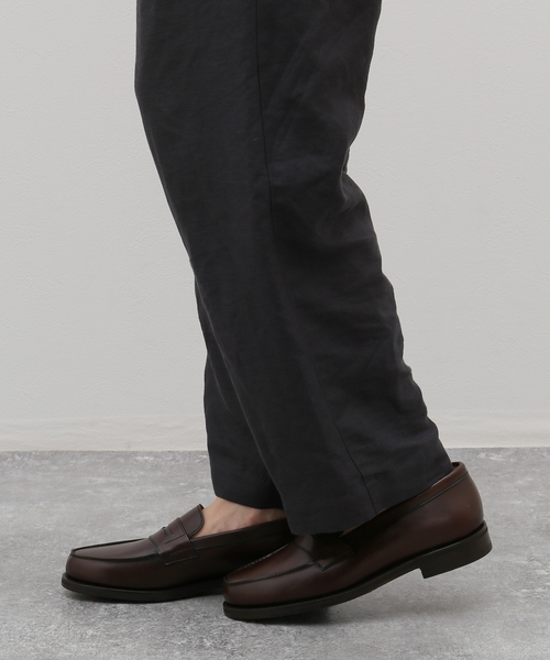 Berwick1707（バーウィック）の「Berwick1707 (バーウィック1707) 4456 FR Penny Loafer 4456/BCDI/ACDI（その他シューズ・メンズ・ブラウン/ブラック・XX-SMALL/5/7.5/5.5/6/6.5/7）」の3枚目の写真