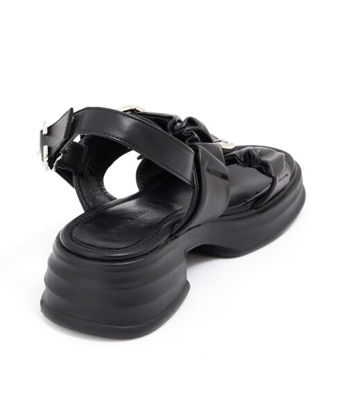 FREE'S MART（フリーズマート）の「◆2バックルサンダル（サンダル・レディース・ブラック・MEDIUM/LARGE）」の11枚目の写真