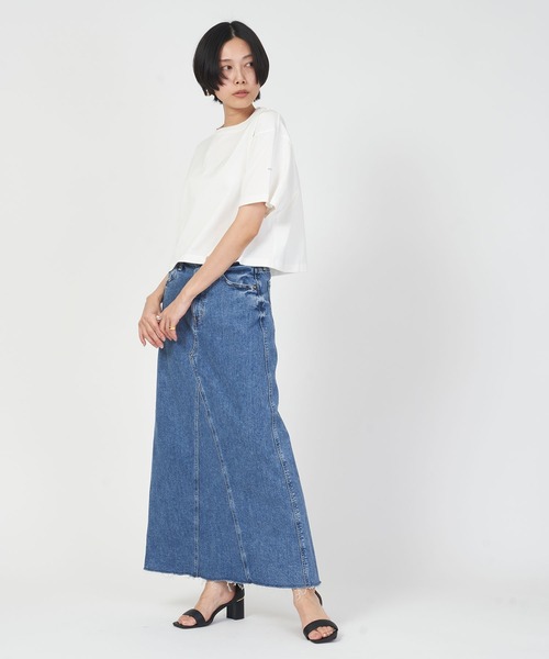 ORCIVAL（オーシバル）の「SQUARE NECK S/S P.O.（Tシャツ/カットソー・レディース・ブラック/その他1/ホワイト/その他5/その他4/その他3/その他2・1/2）」の9枚目の写真