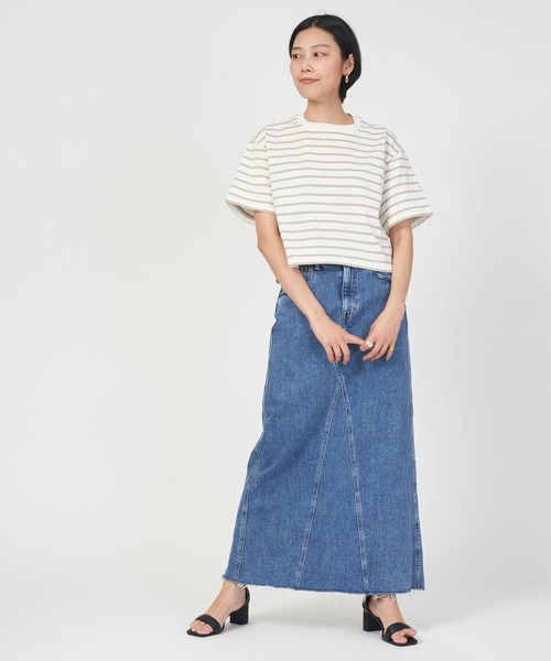 ORCIVAL（オーシバル）の「SQUARE NECK S/S P.O.（Tシャツ/カットソー・レディース・ブラック/その他1/ホワイト/その他5/その他4/その他3/その他2・1/2）」の21枚目の写真