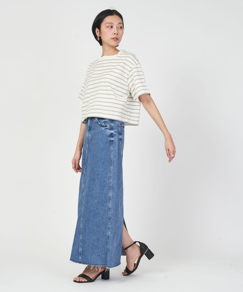 ORCIVAL（オーシバル）の「SQUARE NECK S/S P.O.（Tシャツ/カットソー・レディース・ブラック/その他1/ホワイト/その他5/その他4/その他3/その他2・1/2）」の22枚目の写真