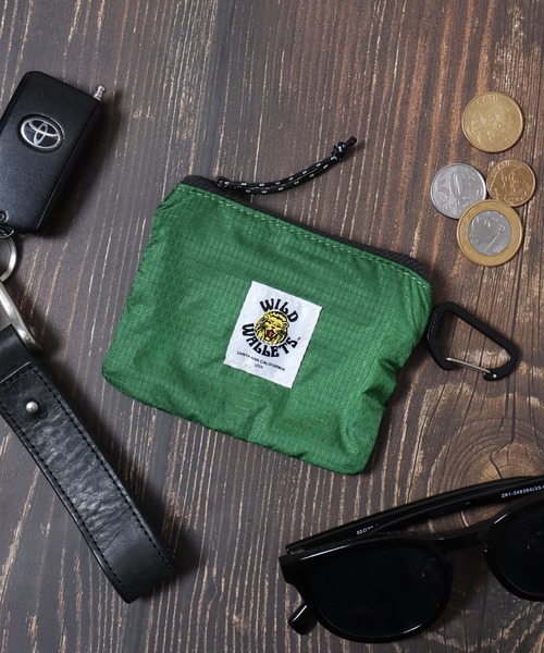 FUNALIVE(ファンアライブ)の「WILD WALLET カラビナ付ナイロンコインケース(コインケース・メンズ・ブルー/グリーン/ブラック/パープル/オレンジ・FREE)」の3枚目の写真