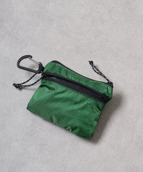 FUNALIVE(ファンアライブ)の「WILD WALLET カラビナ付ナイロンコインケース(コインケース・メンズ・ブルー/グリーン/ブラック/パープル/オレンジ・FREE)」の13枚目の写真